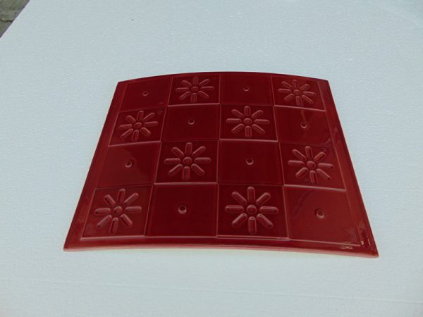 Frontpaneel onder - nr 48 - kleur rood