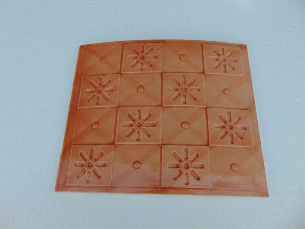 Frontpaneel onder - nr 48 - kleur terracotta