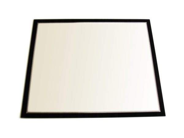Glasruit met omlijstings rand - nr 26 - afm 872 x 712 mm